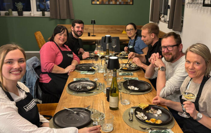 Teamevent: Kochkurs mit portugiesischem Menü.